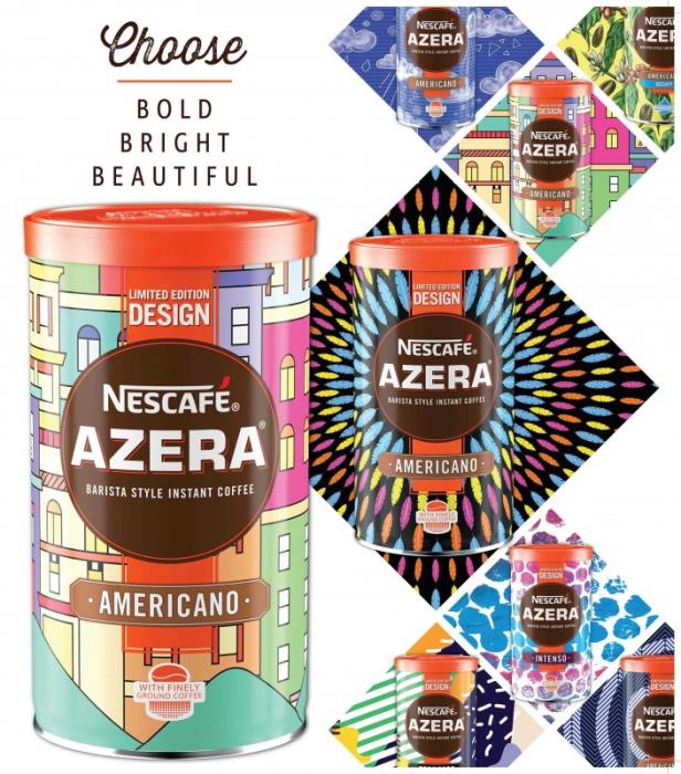 Crown Brings to Life Exclusive Tins for Nescafé Azera Coffee